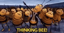 Beemovie Thinkingbee GIF - Beemovie Thinkingbee GIFs
