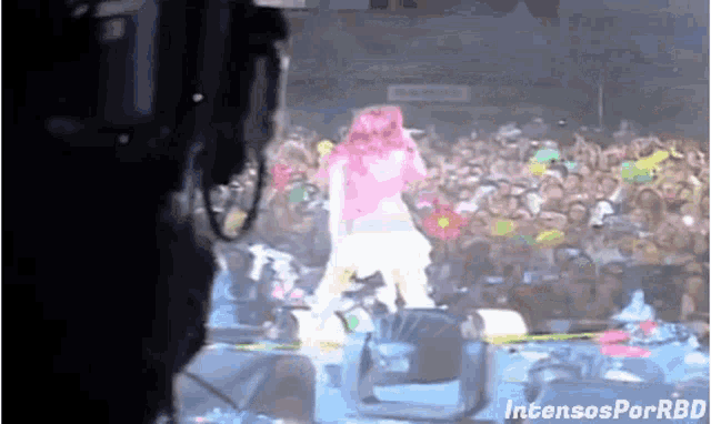 intensos por rbd is written on the bottom of a video
