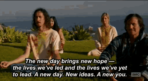 New Day, New Ideas, New You GIF - Jon Hamm Meditation New Day GIFs