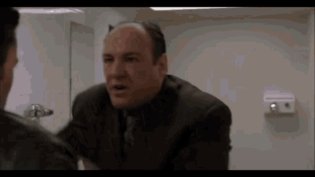 Tony Sopranos GIF - Tony Sopranos Fight Me GIFs