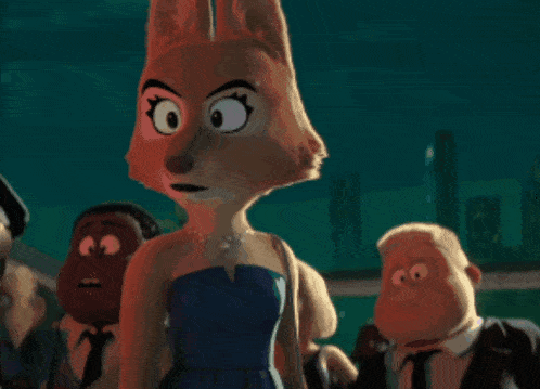 Diane Foxington The Bad Guys GIF