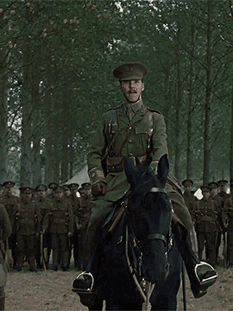 Soldiers Warhorse GIF - Soldiers Warhorse Shout GIFs