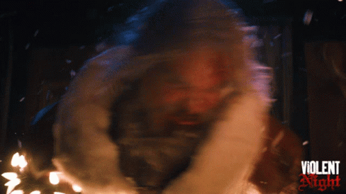 Escaping Through The Chimney Santa Claus GIF - Escaping Through The Chimney Santa Claus David Harbour GIFs