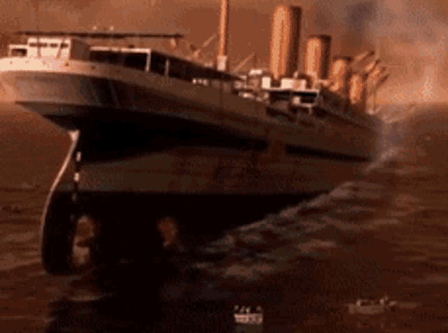 Britannic Sinking GIF - Britannic Sinking Hmhs Britannic GIFs