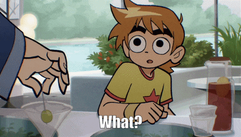 a cartoon character says what while holding a martini