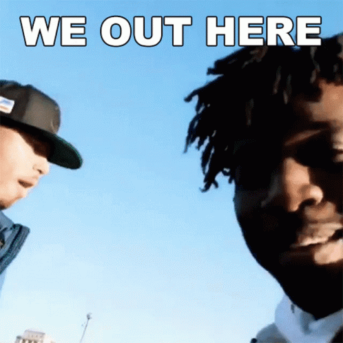 We Out Here Nigel Sylvester GIF - We Out Here Nigel Sylvester Were Out Here GIFs