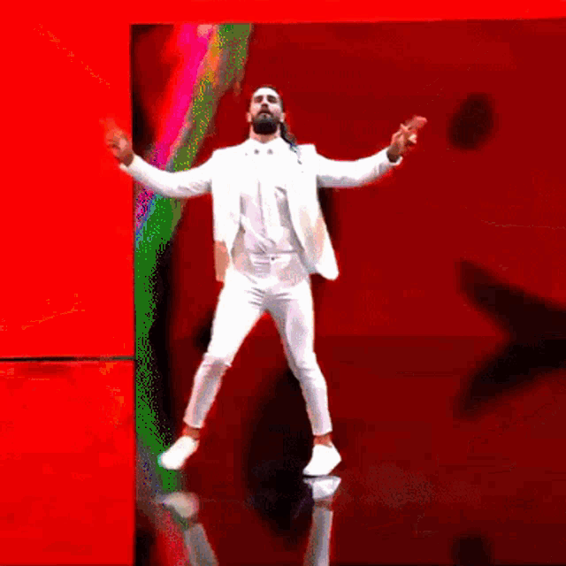 Seth Rollins Dance GIF - Seth Rollins Dance Funny GIFs