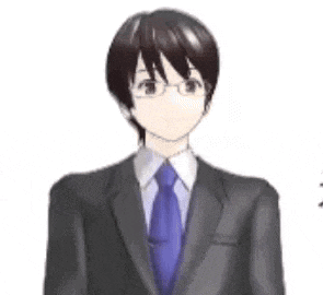 a man in a suit and tie is wearing glasses and a mask .