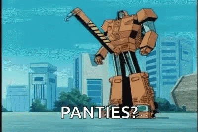 Transformer Excited GIF - Transformer Excited Panties GIFs
