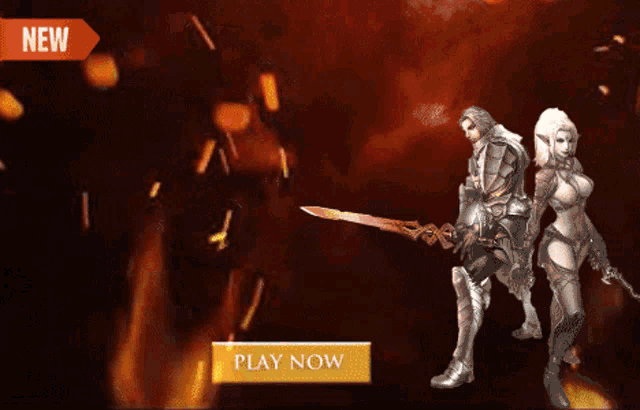 an advertisement for secret of the empire has a play now button