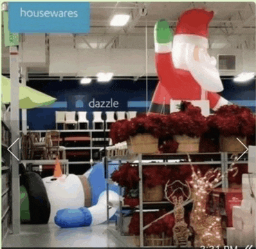 a store with a sign that says " housewares " on it