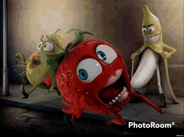 Strawberry Pest GIF - Strawberry Pest Banana GIFs
