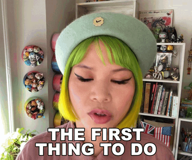 The First Thing To Do Goldie Chan GIF - The First Thing To Do Goldie Chan First Things First GIFs