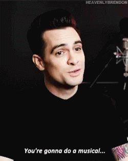 Brendon Urie Beebo GIF - Brendon Urie Beebo Youre Gonna Do A Musical GIFs