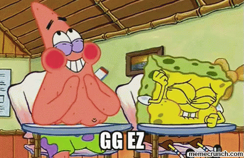 Gg Ez - Gg GIF - Gg Spongebob GIFs