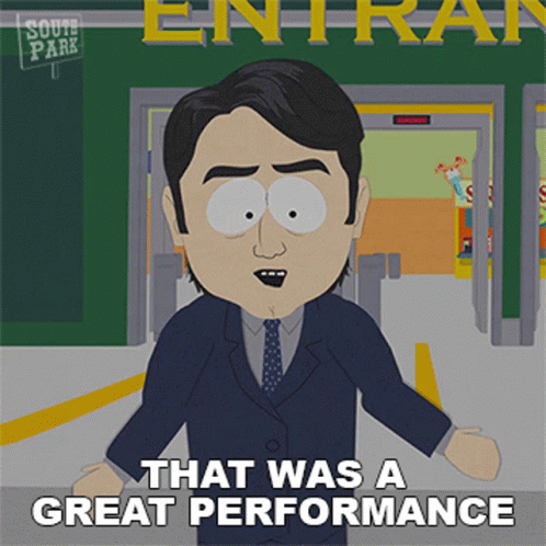 That Was A Great Performance Don Heisman GIF - That Was A Great Performance Don Heisman South Park GIFs