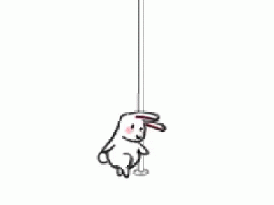 Bunny Poledancing GIF - Bunny Poledancing Cute GIFs