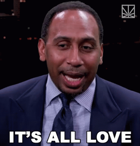Its All Love Stephen A Smith GIF - Its All Love Stephen A Smith Love GIFs