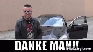 Danke Man Cars GIF - Danke Man Cars GIFs