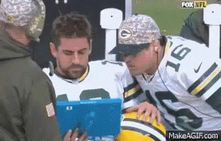 Rodgers Tablet GIF - Rodgers Tablet Packers GIFs