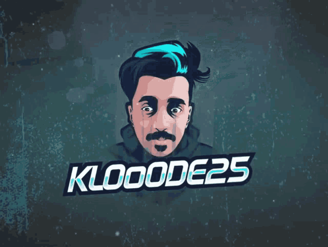 a picture of a man with the name klooode25 on the bottom