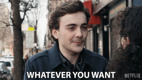 Whatever You Want Cal Stone GIF