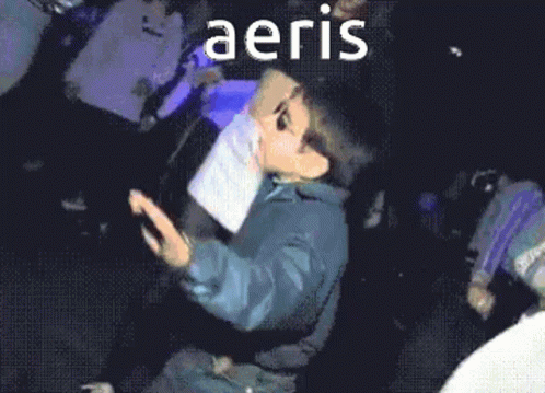 Aeris Aerisissocool GIF - Aeris Aerisissocool Aeris Is The Best Person In Bums And Friends GIFs