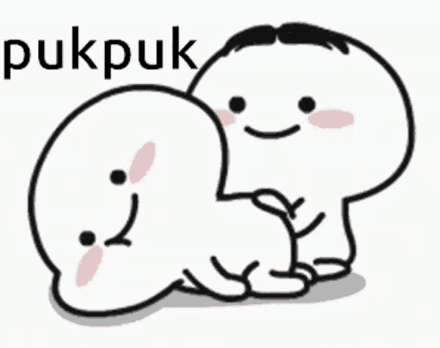 a couple of cartoon characters laying next to each other with the word pumpkin written on the bottom .