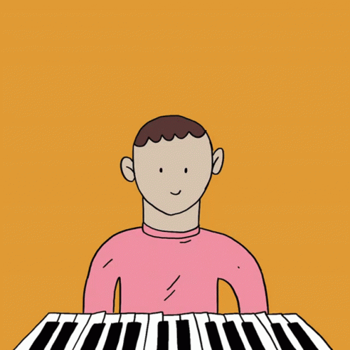 Music Animation GIF - Music Animation Piano GIFs
