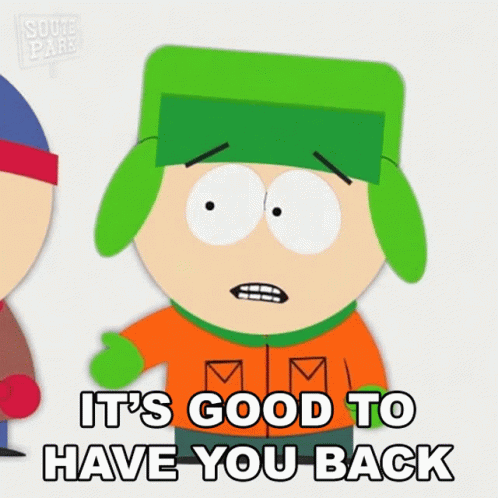 Its Goodto Have You Back Kyle Broflovski GIF - Its Goodto Have You Back Kyle Broflovski South Park GIFs