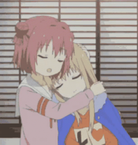 Anime Hug Anime Hugging GIF - Anime Hug Anime Hugging Hugging GIFs