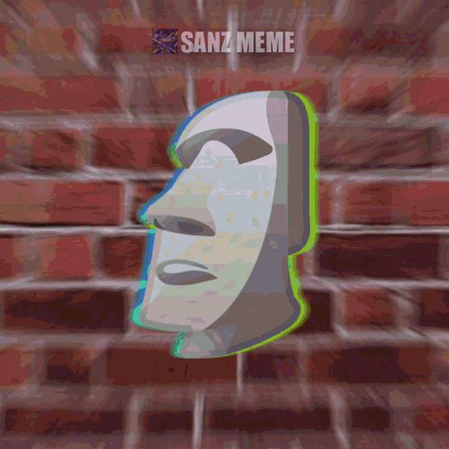 Sanzmeme Moai GIF - Sanzmeme Moai Batu GIFs