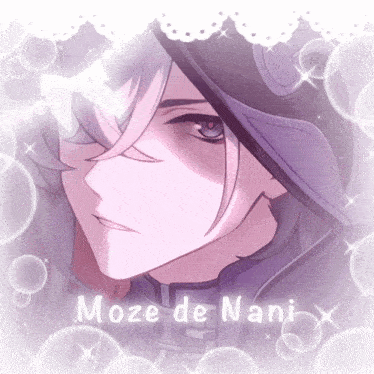 a picture of a person with the name moze de nani
