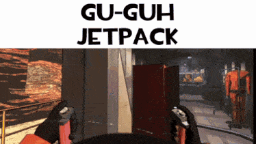 Lethal Company Jetpack GIF - Lethal Company Jetpack Guh GIFs