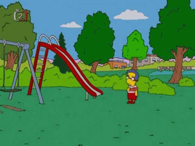 Milhouse Simpsons GIF - Milhouse Simpsons Frisbee GIFs