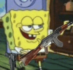 Spongebob Gun Meme - Spongebob Gun - Discover & Share GIFs