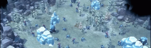 Winter Monsters Northgard GIF - Winter Monsters Northgard Landscape GIFs