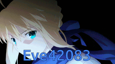eve42083 is written on a black background