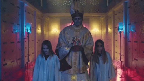 Walking Scary GIF - Walking Scary Ghost Priest GIFs