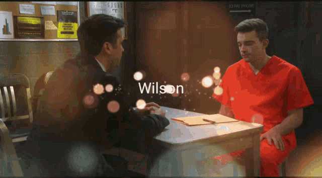 Wilson Interrogation GIF - Wilson Interrogation Interview GIFs