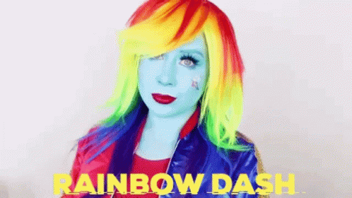 Rainbow Dash Rainbow GIF - Rainbow Dash Rainbow Lillee Jean GIFs
