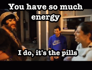 So Much Energy GIF - Comedy Drag_queen Bearded_lady GIFs