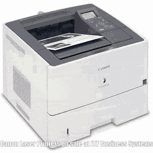 a canon laser printer is sitting on a table