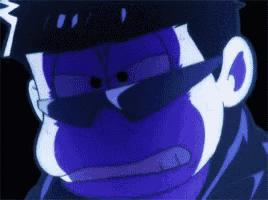 a close up of a cartoon character 's face with sunglasses on