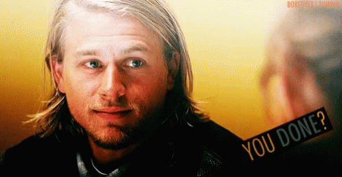 Charlie Hunnam You Done GIF - Charlie Hunnam You Done Sons Of Anarchy GIFs