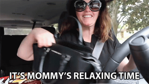 Its Mommys Relaxing Time Bonnie Hoellein GIF - Its Mommys Relaxing Time Bonnie Hoellein Me Time GIFs