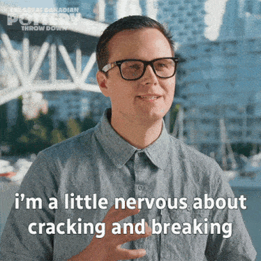 I'M A Little Nervous About Cracking And Breaking Great Canadian Pottery Throw Down GIF - I'M A Little Nervous About Cracking And Breaking Great Canadian Pottery Throw Down I'M Slightly Anxious About Fracturing And Shattering GIFs