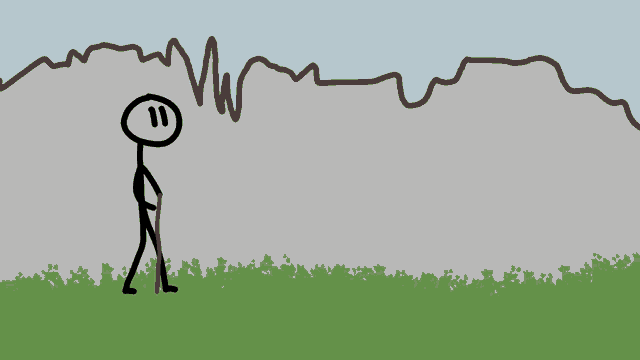 a drawing of a stick figure with the letters s and t on it
