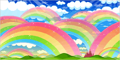 Rainbow Clouds GIF - Rainbow Clouds Sky GIFs