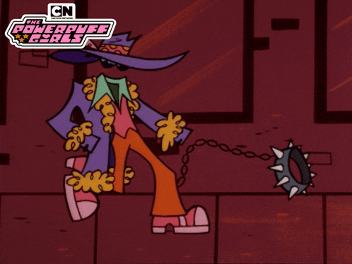 Walking An Invisible Dog Nightmare Monster GIF - Walking An Invisible Dog Nightmare Monster The Powerpuff Girls GIFs